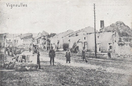 CPA (55)   VIGNEULLES  Soldats Allemands La Grande Rue - Vigneulles Les Hattonchatel