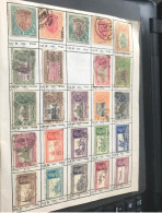 985+ India Early To Mostly Used Collection Of All Diff. Stamps1988 Mounted In Approval Book Including States Variety See - Colecciones & Series