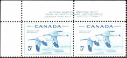 Canada 1955 "Protection And Conservation Of Animals In The Wild.Whooping Crane" 2v Zd Quality:100% - Nuovi