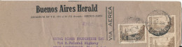 Argentina Newspaper Wrapper Sent To USA 27-10-1960 Buenos Aires Herald - Brieven En Documenten