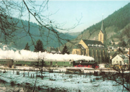 TRANSPORT - Fahrt In Die Winterliche Eirel - Colorisé - Carte Postale - Trains