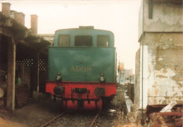 TRANSPORT - Tête De Wagon - ADOS - Colorisé - Carte Postale - Trains