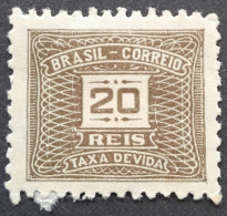 Bresil Brasil Brazil 1919 Taxe Tax Taxa Yvert 42d * MH - Segnatasse