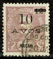 Macau, 1905, # 140, Used - Gebruikt