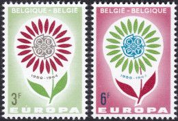 BELGIQUE, 1964, EUROPA, Fleur ( COB 1298-1299 **) - 1964