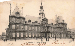 FRANCE - Reims - L'Hôtel De Ville - Carte Postale Ancienne - Reims