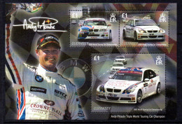 Guernsey 2008 Andy Priaulx II, Motor Racing MS, MNH, SG 1198 - Guernesey