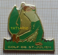 PAT14950 GOLF DE ST SAINT JULIEN Sur Calonne  PONT L'EVEQUE Dpt 14 Calvados   En Version EPOXY - Golf