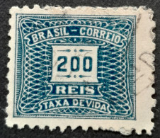 Bresil Brasil Brazil 1919 Taxe Tax Taxa Yvert 45 O Used - Postage Due