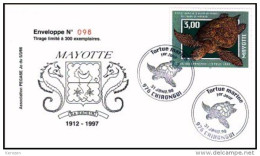 (0133) Mayotte FDC Tortue Franche 31/05/98 - Sonstige & Ohne Zuordnung