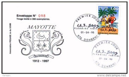 (0139) Mayotte FDC Planning Familial 01/04/98 - Sonstige & Ohne Zuordnung