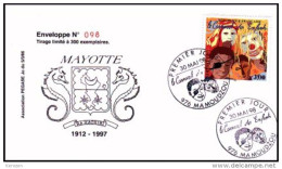 (0154) Mayotte FDC Carnaval 30/05/98 - Other & Unclassified