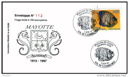 (0197) Mayotte FDC Ange Royal 03/04/99 - Autres & Non Classés
