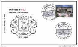 (0206) Mayotte FDC Préfecture 25/09/99 - Otros & Sin Clasificación