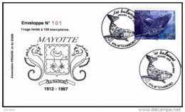 (0215) Mayotte FDC Les Baleines 05/02/00 - Altri & Non Classificati