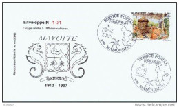 (0237) Mayotte FDC Distillerie D´Ilang 20/12/00 - Altri & Non Classificati