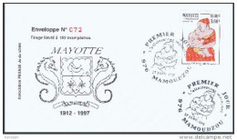 (0249) Mayotte FDC Allaitement Maternel 27/01/01 - Autres & Non Classés