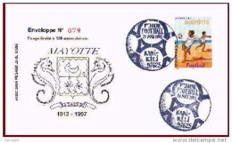 (0255) Mayotte FDC Football 26/05/01 - Sonstige & Ohne Zuordnung