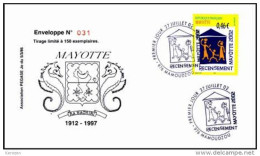 (0274) Mayotte Recensement 27/07/02 - Sonstige & Ohne Zuordnung