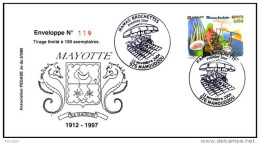 (0300) Mayotte FDC Mamas Brochettis 13/11/04 - Sonstige & Ohne Zuordnung