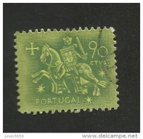 N° 778 Sceau Du Roi Denis 90c   Timbre  Portugal Oblitéré 1953 - Used Stamps