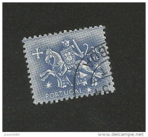 N° 783 Sceau Du Roi Denis 2,30  Timbre    Portugal Oblitéré 1953 - Used Stamps