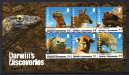 Guernsey 2009 Darwin's Discoveries MS, MNH, SG 1273 - Guernesey