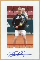 Magnus Gustafsson - Swedish Tennis Player - Signed Large Photo - Liege 2007 - Sportlich