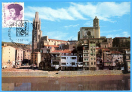 España. Spain. 1978. Matasello Especial. Special Postmark. Expo Filatelia Fiestas De Gerona - Frankeermachines (EMA)