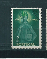 N° 846 Saint Theotonius  En L'honneur De Sainte Isabelle  Timbre Portugal Oblitéré 1958 - Gebruikt