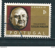 N° 966 Calouste Sarkis  Timbre Portugal Oblitéré   1965 - Usado