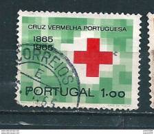 N° 968 Centenaire De La Croix Rouge Nationale  Timbre Portugal Oblitéré   1965 - Gebraucht