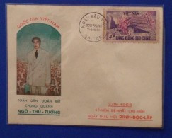 FDC South Vietnam Viet Nam Cover 1955 / Phoenix  / Collection Break - Collections (sans Albums)