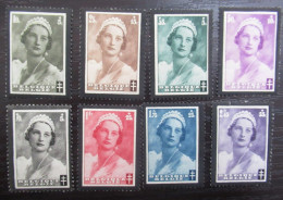 411/18 'Koningin Astrid' - Postfris ** - Côte: 25 Euro - Unused Stamps
