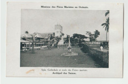 ARCHIPEL DES SAMOA. APIA. Cathédrale Et école Des Frères Maristes. - Samoa