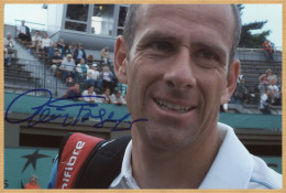 Guy Forget - French Tennis Player - Signed Large Photo - Liege 2007 - Sportspeople