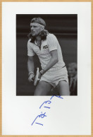 Bjorn Borg - Swedish Tennis Player - Signed Large Photo - Liege 2007 - Sportifs