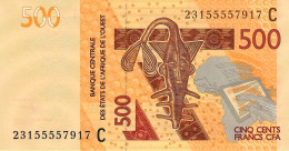 W.A.S. BURKINA FASO P319Cl 500 FRANCS (20)23 2023 Signature 46 UNC. - États D'Afrique De L'Ouest