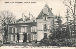 Vitré * Château De Feulavay , à M Du PONTAVICE - Vitre