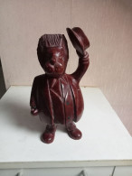 Statuette En Bois Ancienne Hauteur 22 Cm, Hyppopotame - Afrikanische Kunst