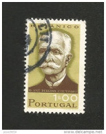 N° 998 Célébrité : Antonion Xavier Pereira, Botaniste  Timbre  Portugal  1$00  Oblitéré 1966 - Gebraucht