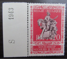 614 'Winterhulp' - Postfris ** Met Randinscriptie - Unused Stamps