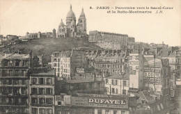Paris * 18ème * Panorama Vers Le Sacré Coeur Et La Butte Montmarte - Arrondissement: 18