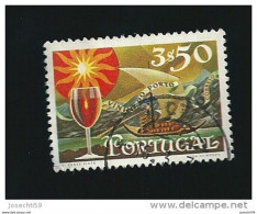 N° 1099 Vin De Porto : Futs Et Verre Portugal   Timbre  Oblitéré 1970 - Oblitérés