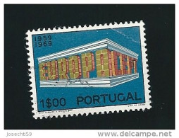 N° 1051 Conférence Europa  Des Postes  Timbre  Oblitéré Portugal 1969 - Oblitérés