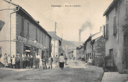 CPA 12 CRANSAC RUE DE LATREILLE - Otros & Sin Clasificación