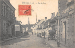 CPA 37 ORBIGNY / RUE DU PONT - Other & Unclassified