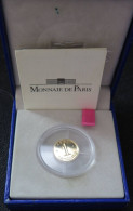 00001BE.1 - COFFRET BU - 1 Centime épi 2001 - Or 750‰ - BU, Proofs & Presentation Cases