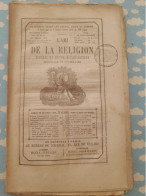 Journal L'AMI DE LA RELIGION Octobre 1858 Sommaire CANAL DE SUEZ / TURQUIE / ESPAGNE / PRUSSE / L'INDE / BELGIQUE - 1850 - 1899