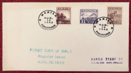 Philippines, FDC Manila 16.8.1943 - (B3016) - Filipinas